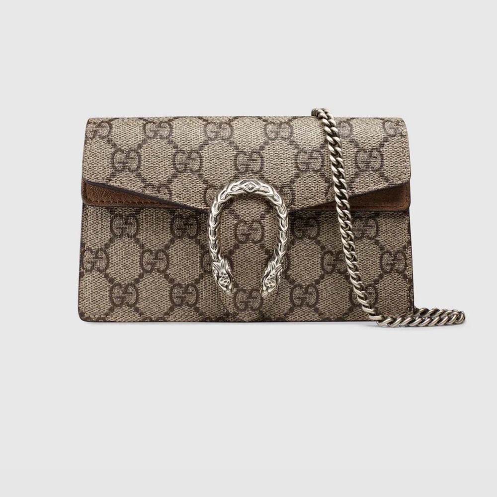 AUTHENTIC GUCCI DIONYSUS GG SUPREME SUPER MINI BAG
